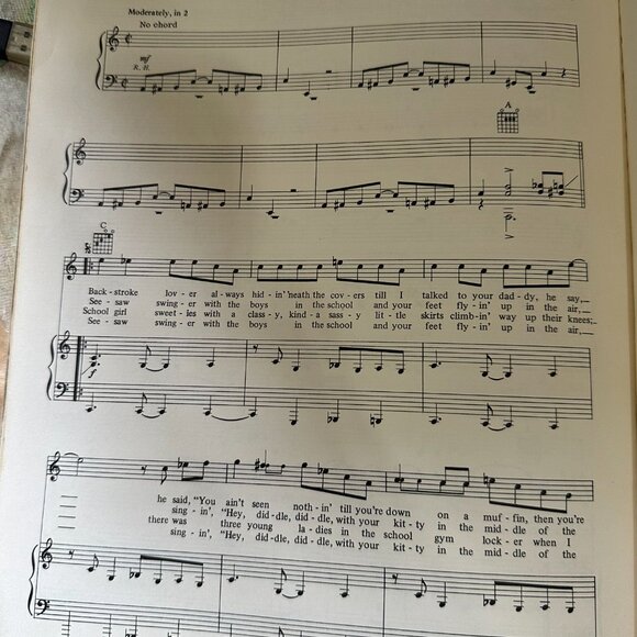 Aerosmith Toys in the Attic Song Book 1975 Guitar Tab Sheet Music Songbook - Picture 8 of 8